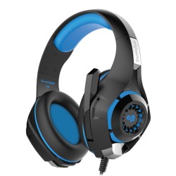 COSMIC BYTE GS410 HEADPHONES WITH MIC (BLACK-BLUE)